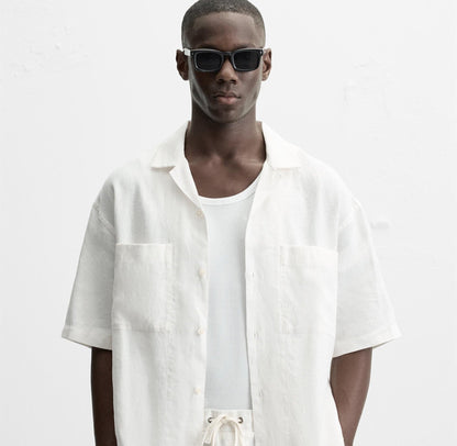 100% LINEN SHIRT - KANDRA