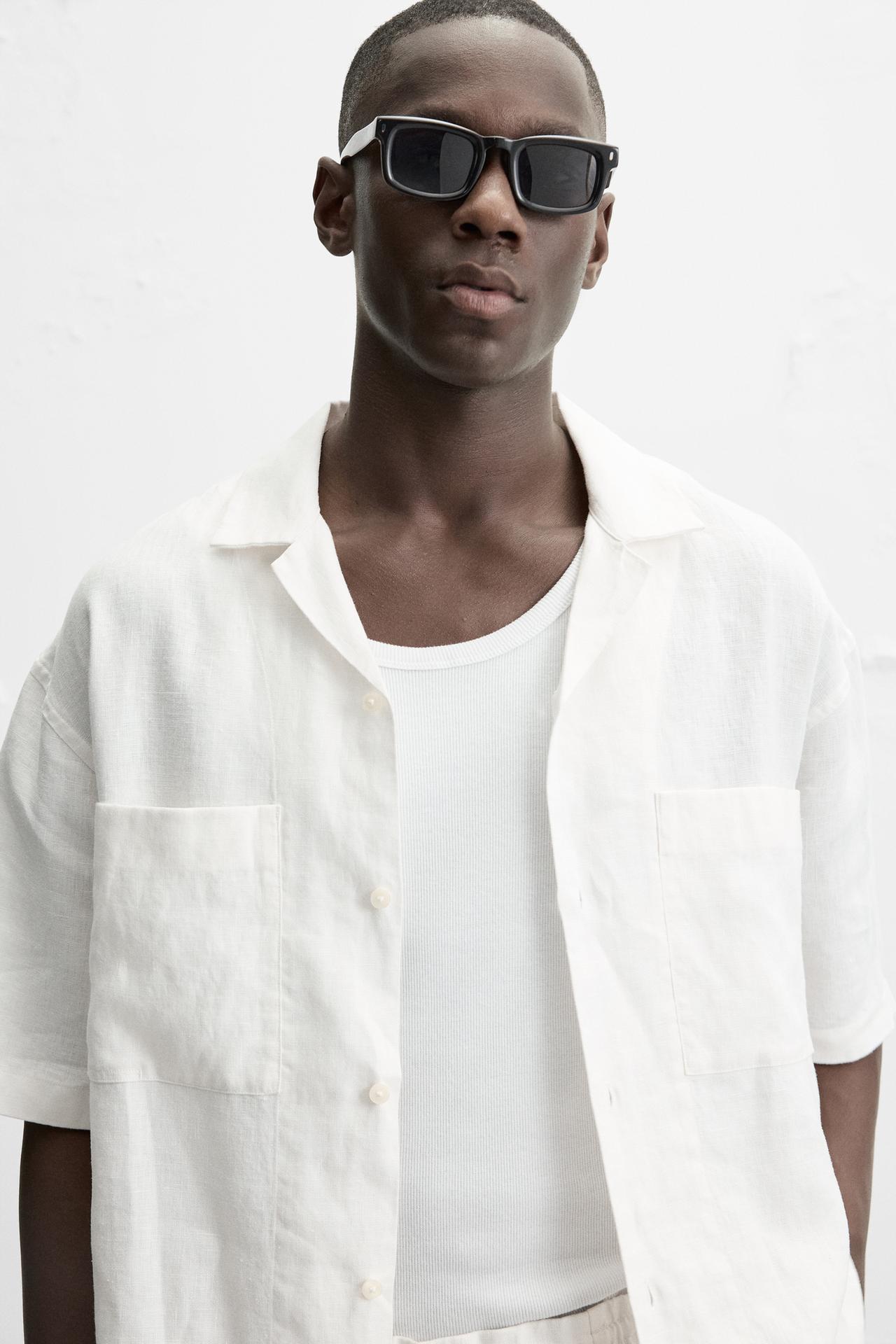 100% LINEN SHIRT - KANDRA
