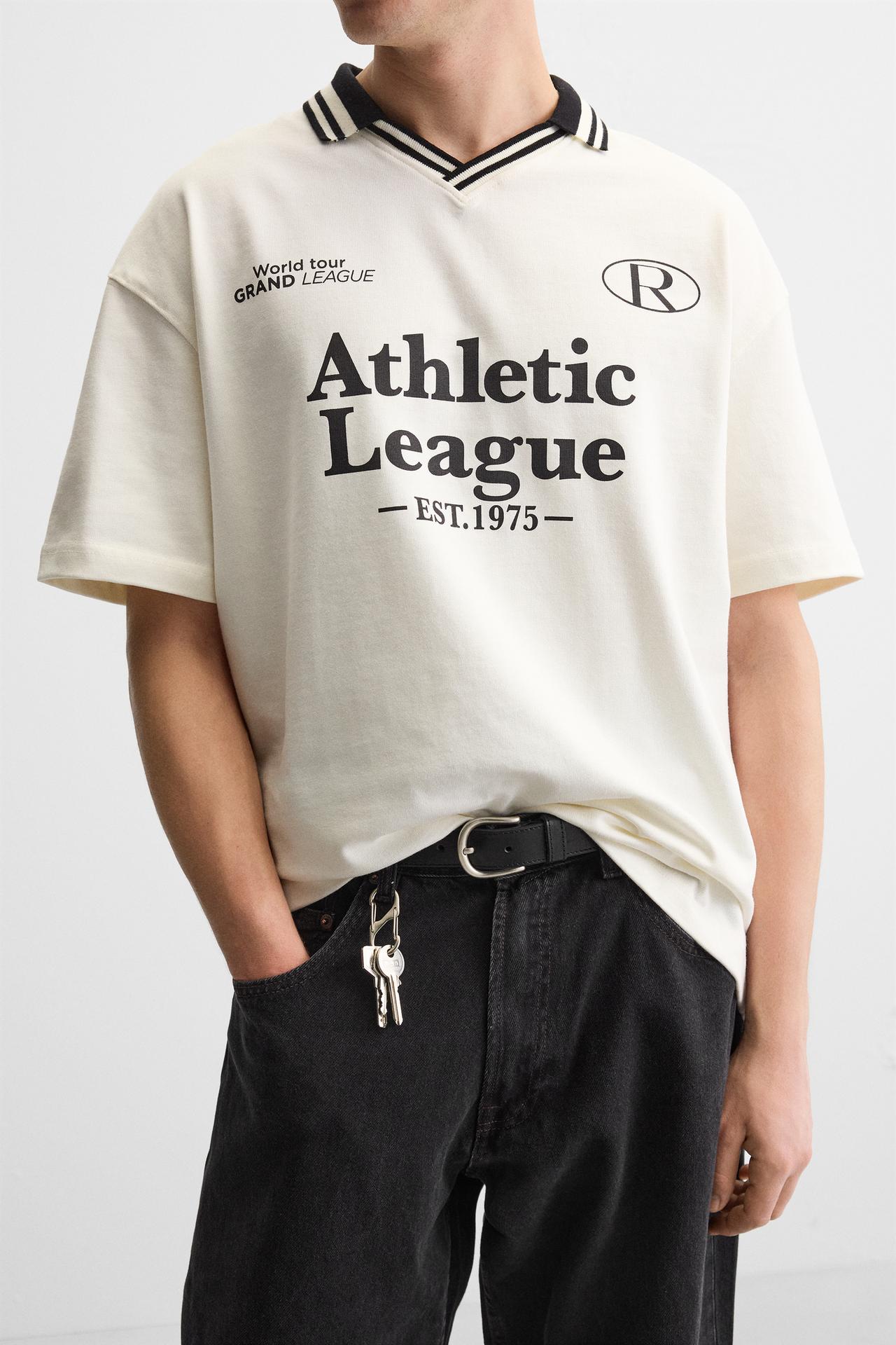 RETRO RUGBY STRUCTURE POLO SHIRT - KANDRA