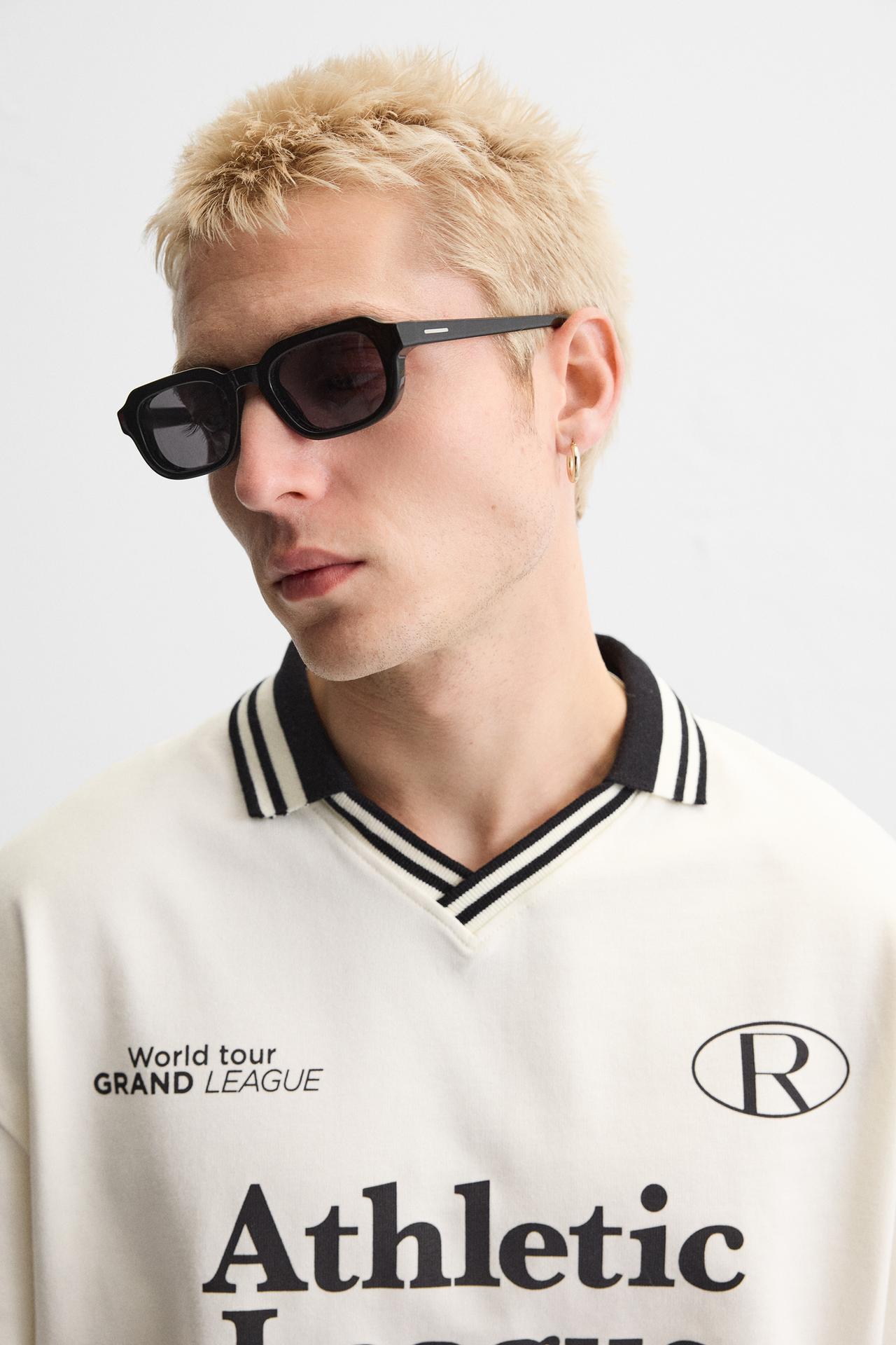 RETRO RUGBY STRUCTURE POLO SHIRT - KANDRA