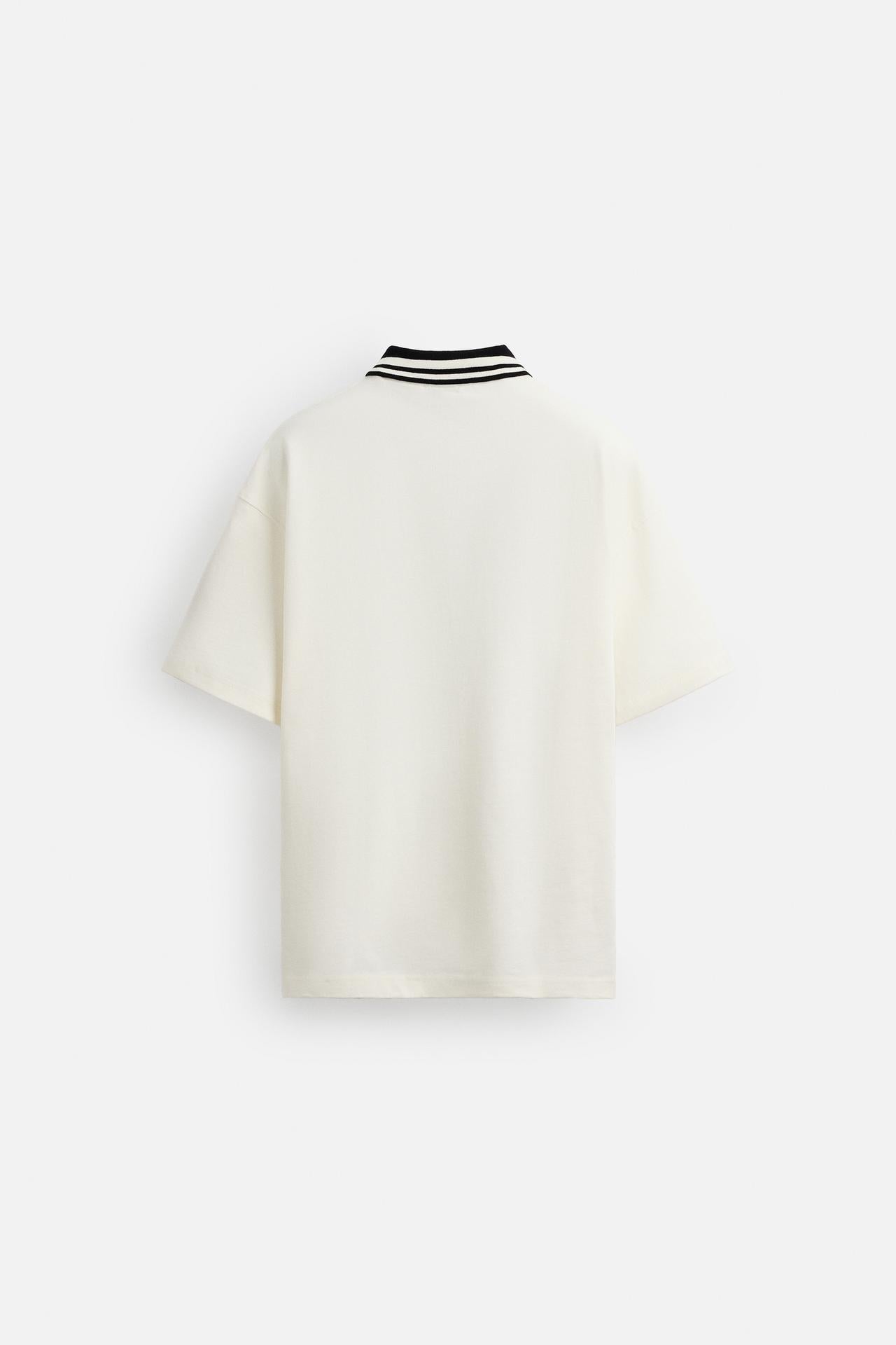RETRO RUGBY STRUCTURE POLO SHIRT - KANDRA