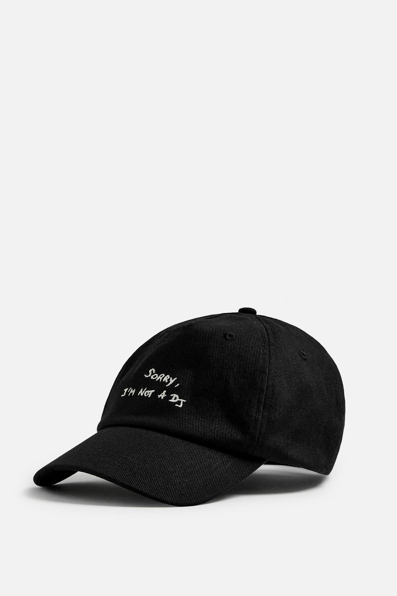 CAP WITH EMBROIDERED WRITING - KANDRA