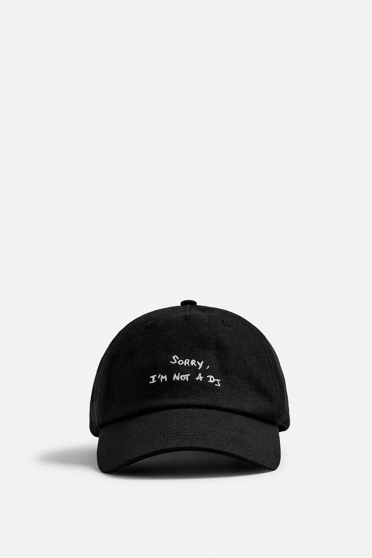 CAP WITH EMBROIDERED WRITING - KANDRA