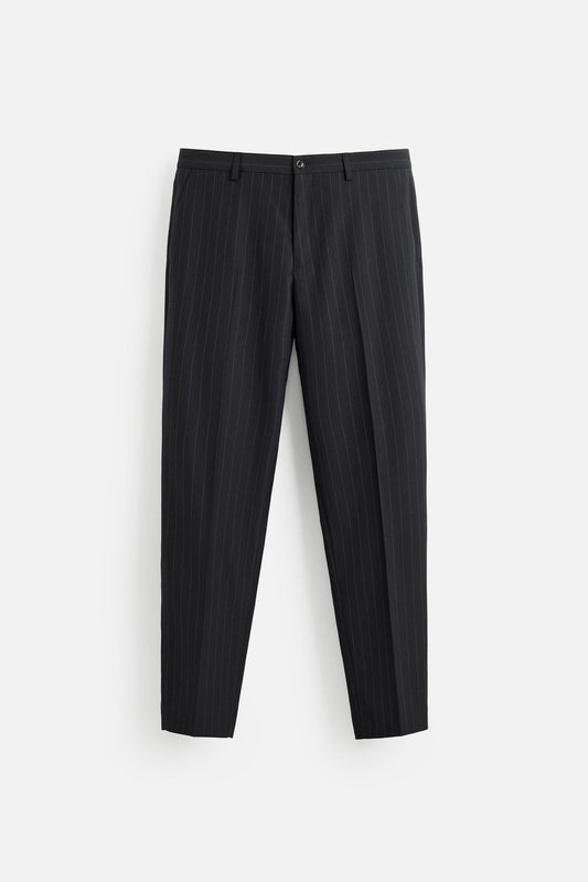 STRIPED SUIT PANTS - KANDRA
