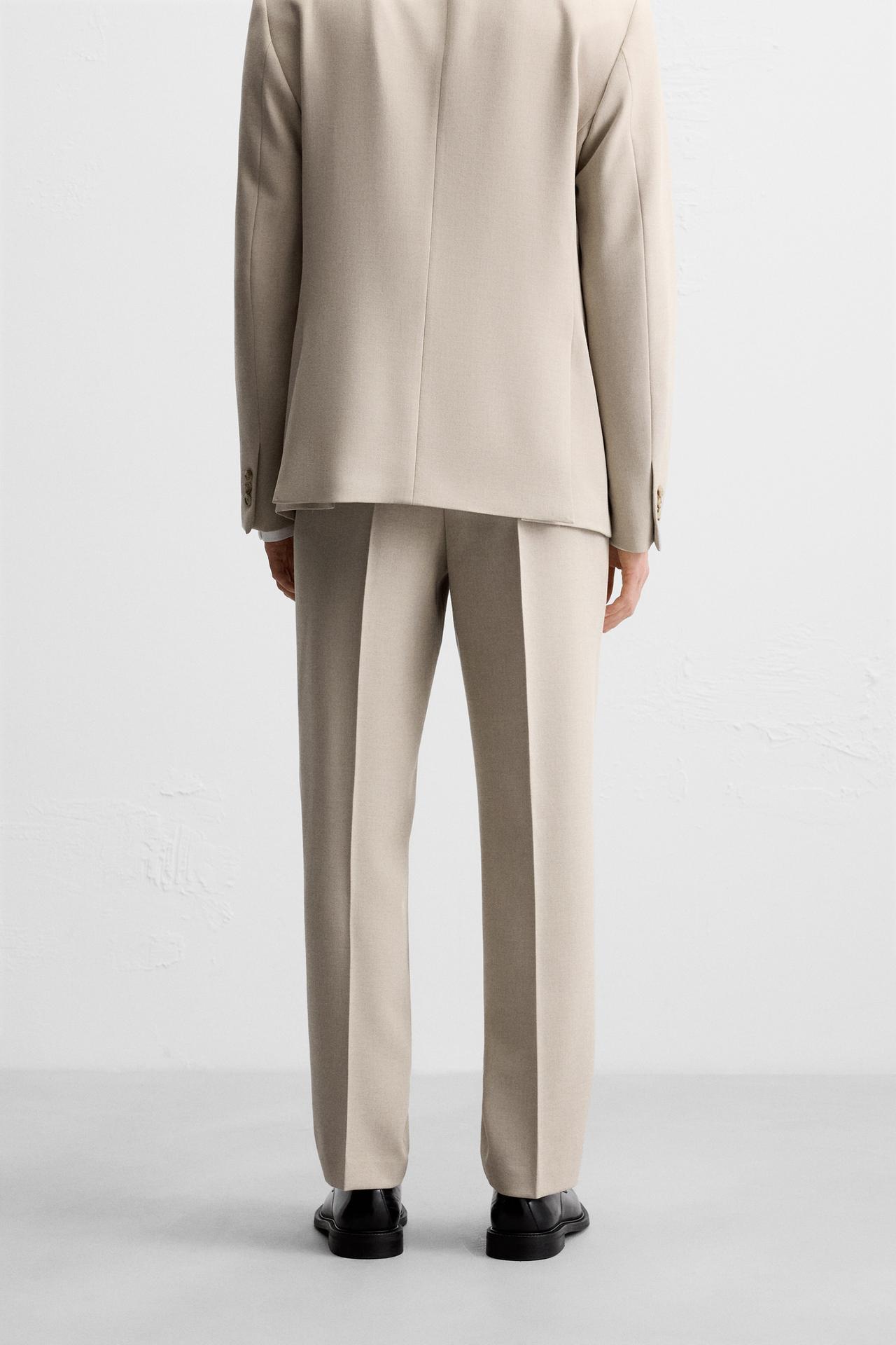 SLIM FIT SUIT PANTS - KANDRA