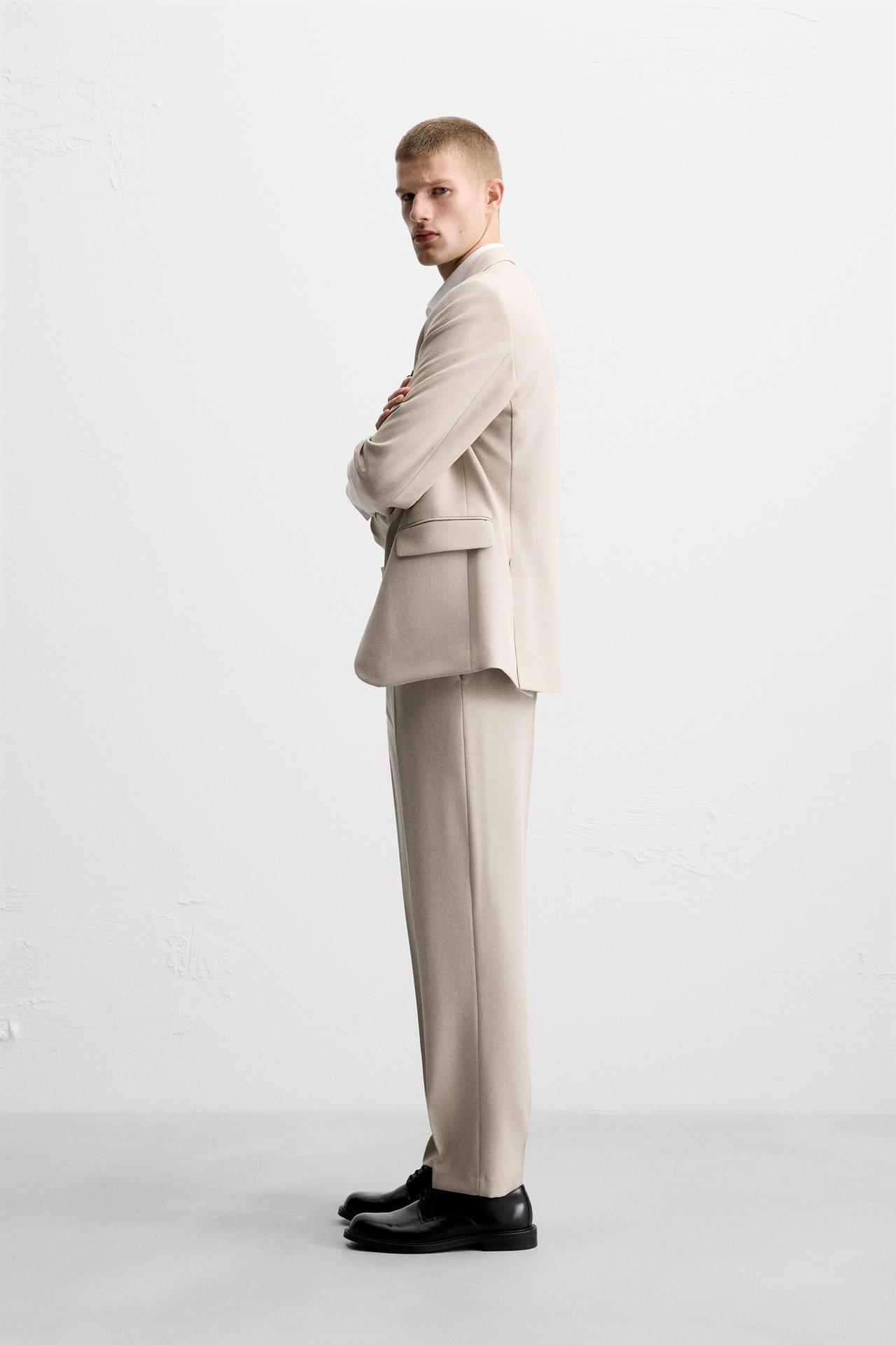 SLIM FIT SUIT PANTS - KANDRA