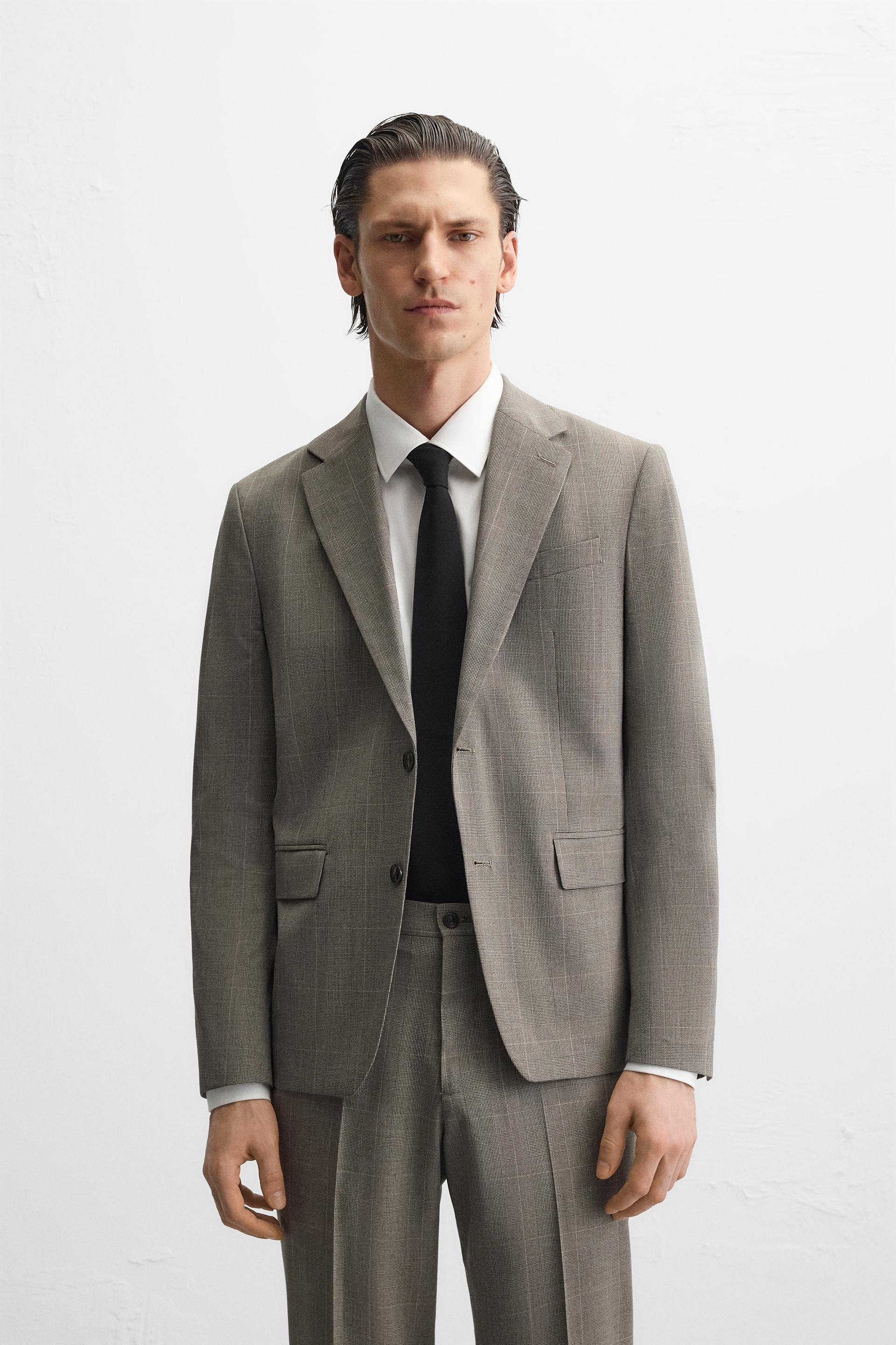 PLAID SUIT PANTS - KANDRA