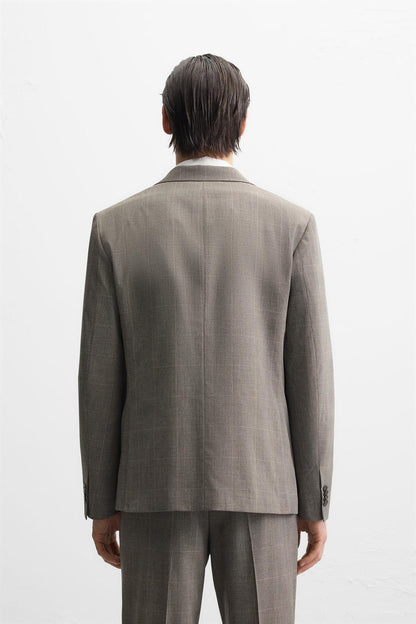PLAID SUIT PANTS - KANDRA
