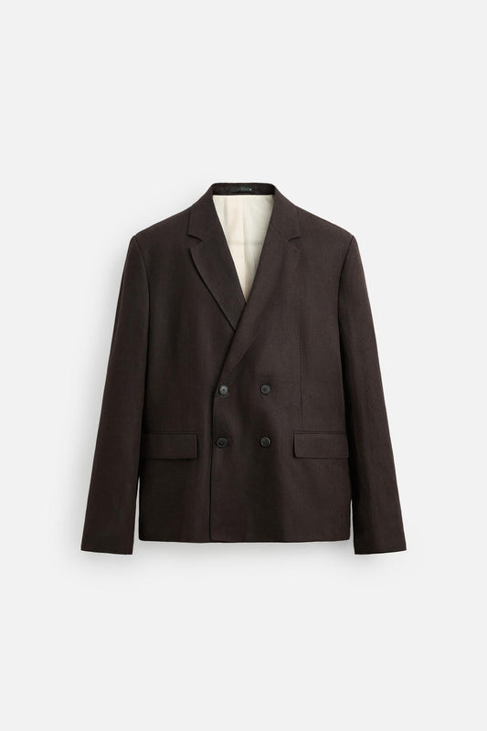 100% LINEN SUIT BLAZER - KANDRA