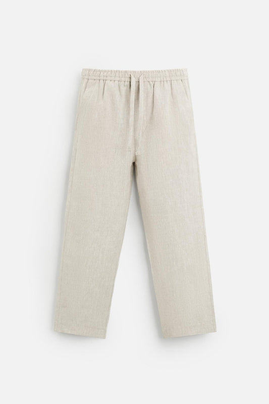 100% LINEN PANTS - KANDRA