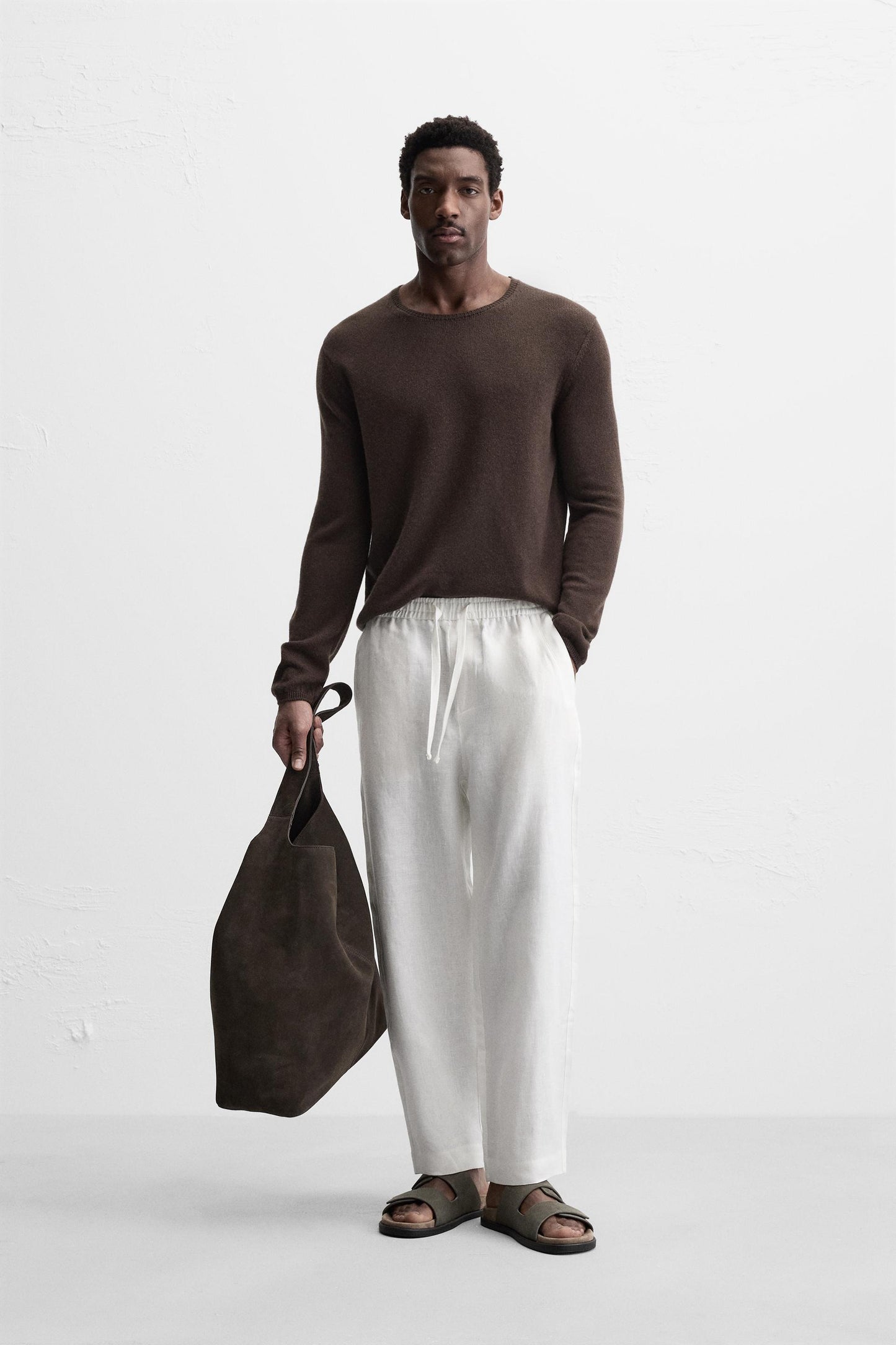 100% LINEN PANTS - KANDRA