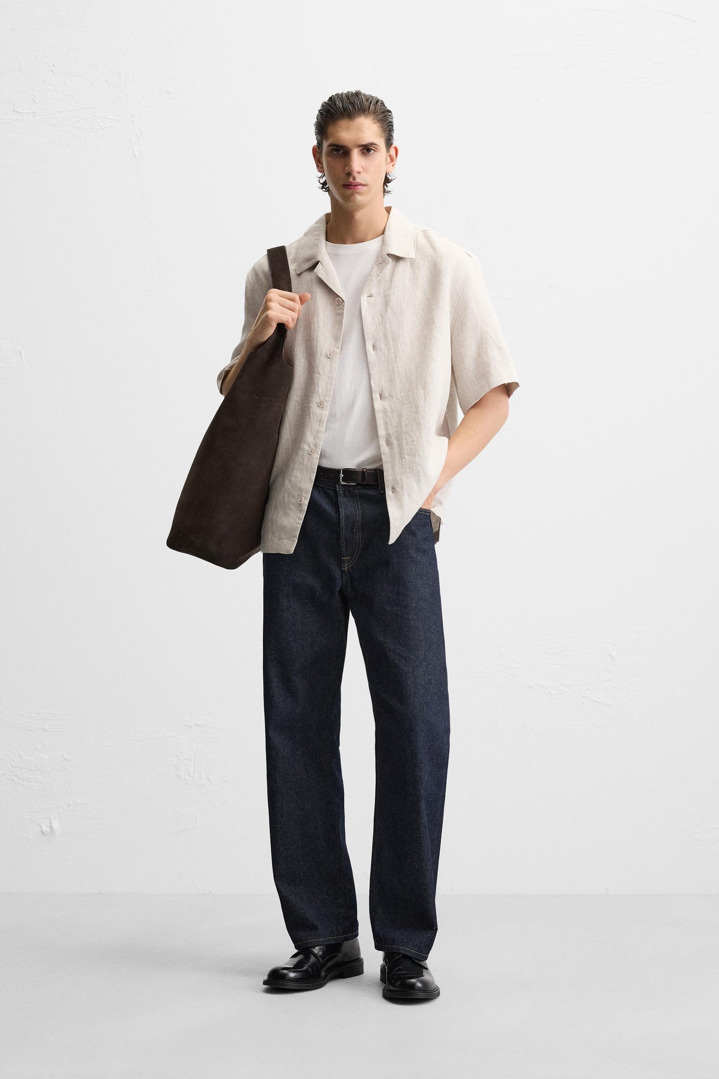 100% LINEN SHIRT - KANDRA