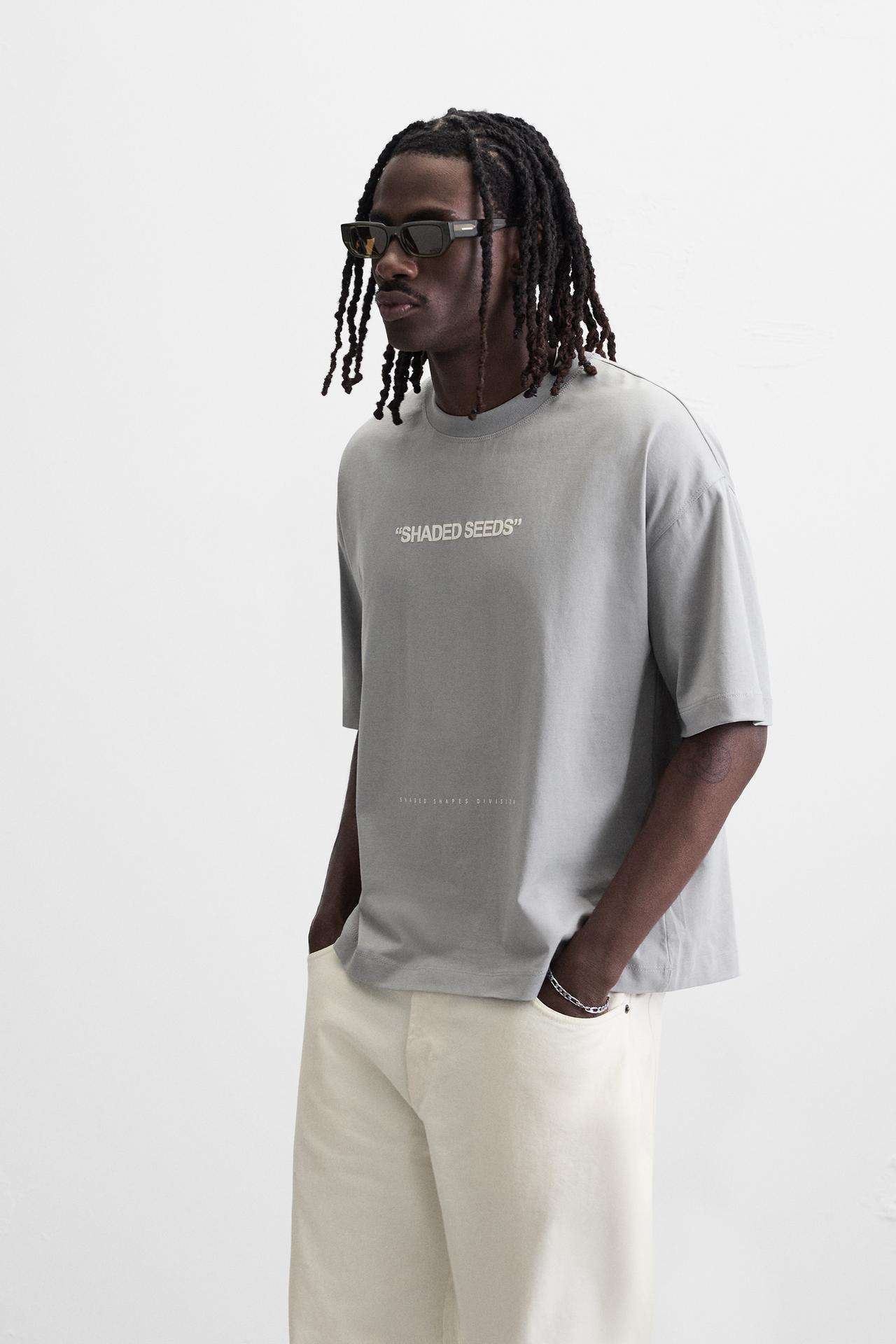 PRINTED SIGN T-SHIRT - KANDRA
