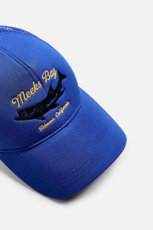 CAP WITH CONTRAST EMBROIDERY - KANDRA
